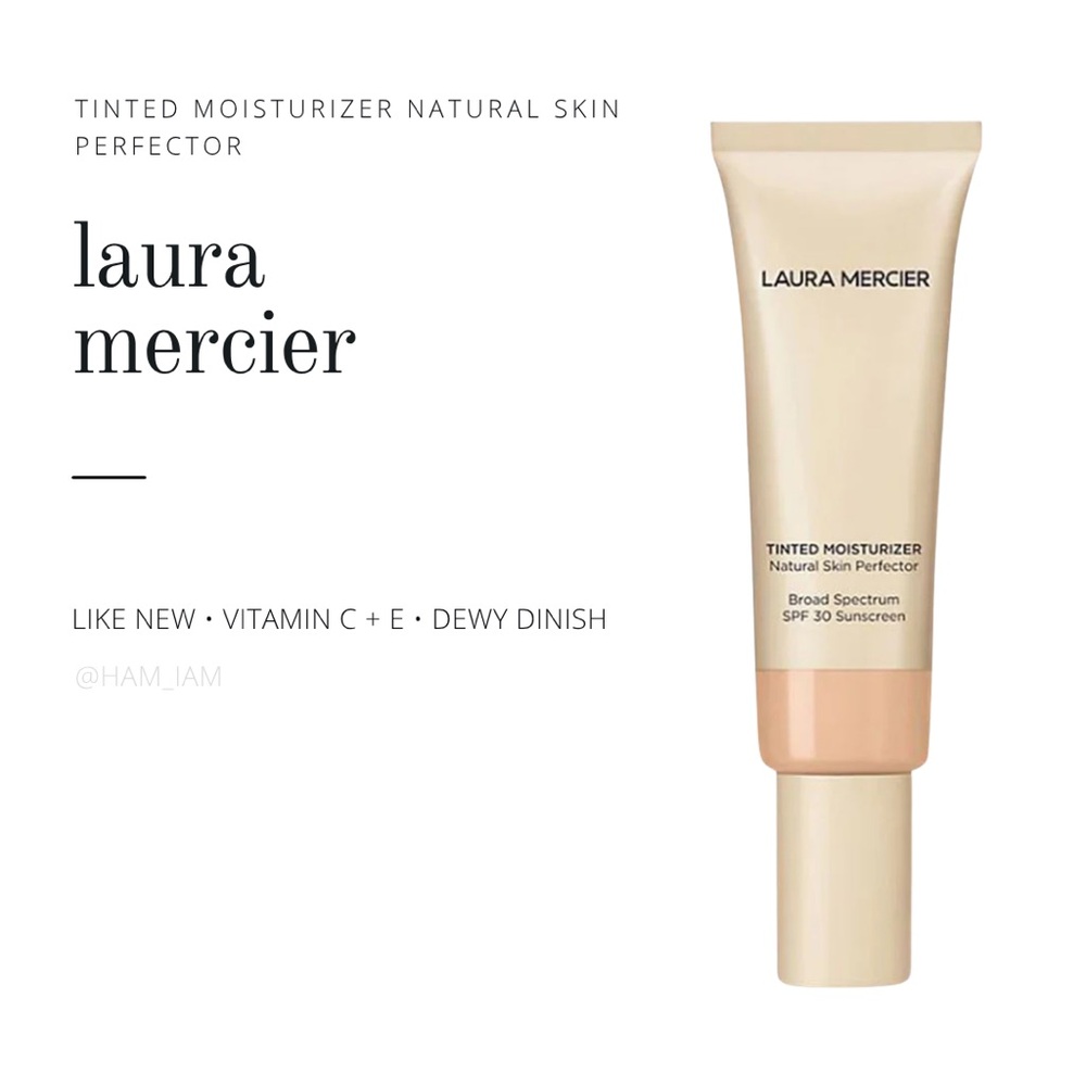 NEW Laura Mercier Tinted Moisturizer Natural Skin Perfector: 0N1 Petal (*READ*)